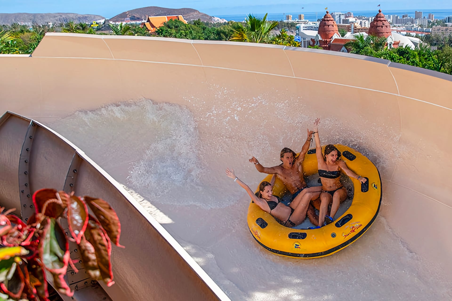 Siam Park's Slides by Height Requirements